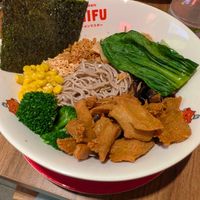 Mazesoba vegan at Ramen Shifu Roma Trastevere in Lazio