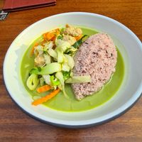Thai green curry at King CookDaily in London