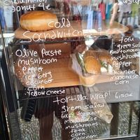 Options at Crumberry Plant-based Cafe in Rodos
