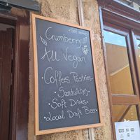 . at Crumberry Plant-based Cafe in Rodos