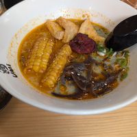 Spicy yasai ramen at Umi in Edinburgh
