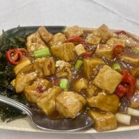 Deep fried bean curd  at Happy Seasons Restaurant in Manchester