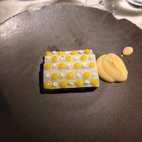 Asparagus and daikon at Boubou's in Lisbon