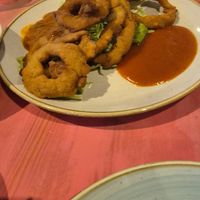 Onion rings at Juanita Mumbai in Lanzarote