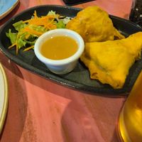 Samosas at Juanita Mumbai in Lanzarote