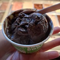 Macchiato at Ben & Jerry's in Auckland