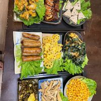 Tray food at Mộc Gia Vegan in Ha Noi