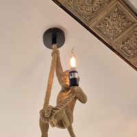 Funky light fitting at Bollywood Indian Restaurant in Lanzarote