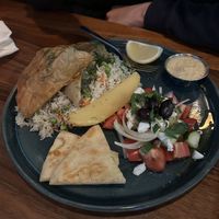 Vegan spanakopita   at Shift Kitchen & Bar in Sechelt