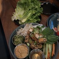 Tofu lettuce wraps  at Shift Kitchen & Bar in Sechelt