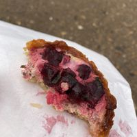 Beetroot quiche at Ruby's of London in South East London