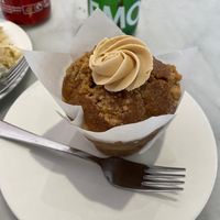 Apple Caramel Crumble muffin at Ruby's of London in South East London