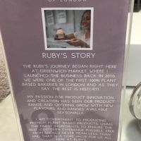   at Ruby's of London in South East London