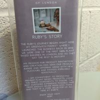 story at Ruby's of London in South East London