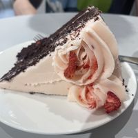 Strawberry chocolate cake  at Ruby's of London in South East London