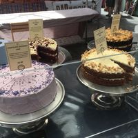 Beautiful cakes at Ruby's of London in South East London