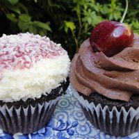 Cupcakes from Rubys of London - yummy! at Ruby's of London in South East London