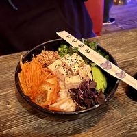 Buddha bowl with tofu   at Hula's Island Grill in Monterey