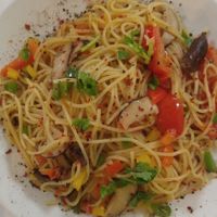 Italian pasta at HotCakes in Central Singapore