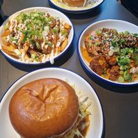 Vegan godzilla at Oishii Street Kitchen in Norwich