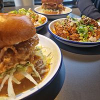 Vegan godzilla at Oishii Street Kitchen in Norwich