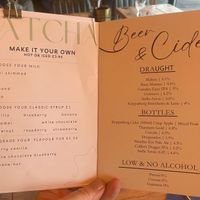 Drinks Menu - Page 3  at Cafe Needles Eye in Newbiggin-by-the-sea