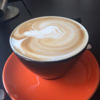 large flat white at Phoenix Coffee in Bruchsal