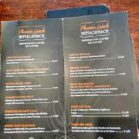 menu  at Phoenix Coffee in Bruchsal