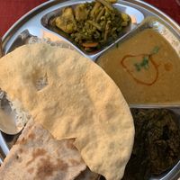 thali 6  at Sitar in Rome