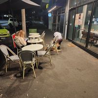 Outdoor seating at Portarlington Kitchen & Bar in Portarlington