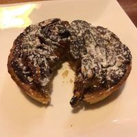 Vegan pecan pie at Caffe Yaffo in Tel Aviv