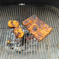 BBQ Medaillons & BBQ Ribs at Vegane Fleischerei Mainz in Mainz