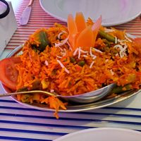 I think this was the veggie biryani? It was great! at Tamarind in Lisbon