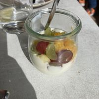 Fruit salad  at Café Resa in Bayern