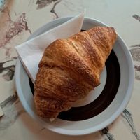 Plain croissant at Pilkku in Helsinki
