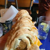 Amazing on the top and underneath! Dirty doggo at Beelzebab in Brighton