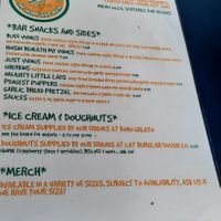 Sides menu at Beelzebab in Brighton