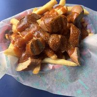 currywurst   at Beelzebab in Brighton