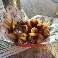 Currywurstt  at Beelzebab in Brighton