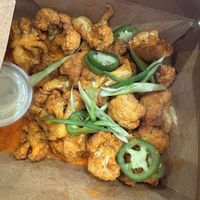 Cauliflower! (No vegan dips though)  at Stanley Beer Hall in Aurora