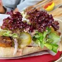 Garnelen Sandwich at BommelZ in Greifswald