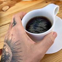 coffee at BommelZ in Greifswald