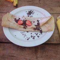 Crêpe with cinnamon and sugar. at BommelZ in Greifswald