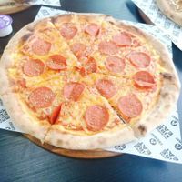 Vegan Pepperoni Pizza at Fireaway Walsall in Walsall