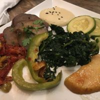 Veganer Vorspeisenteller at Cafe von and zu in Bonn