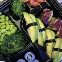 Vegan sushi  at Ristorante Yezi in Bagheria