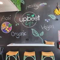 Inside seating at The Upbeet Life in La Grange