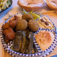 Eastern Mezza Combo at The Eastern Bistro in Prague