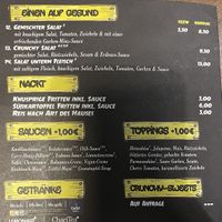 Menu  at CRUNCHY KEBAB in Cologne