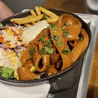 Döner plate  at CRUNCHY KEBAB in Cologne